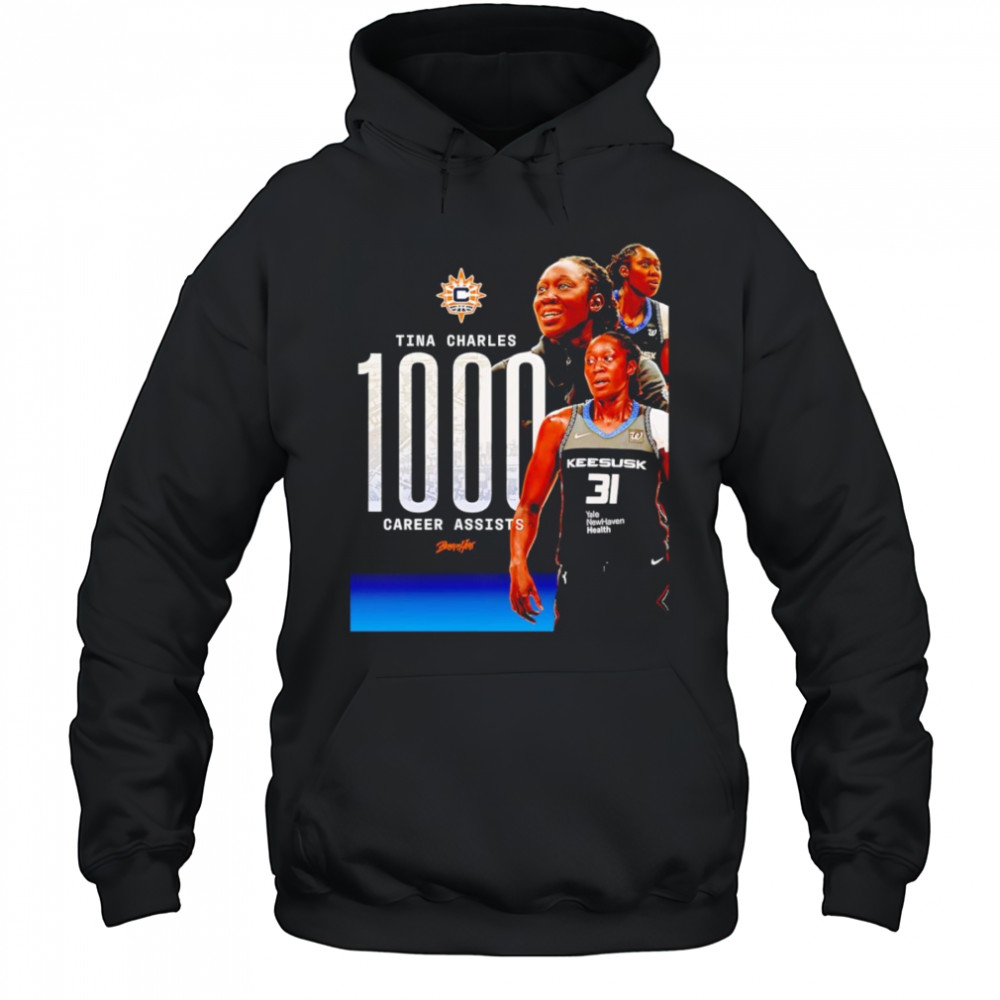 Tina Charles 1000 career assists shirt Hoodie