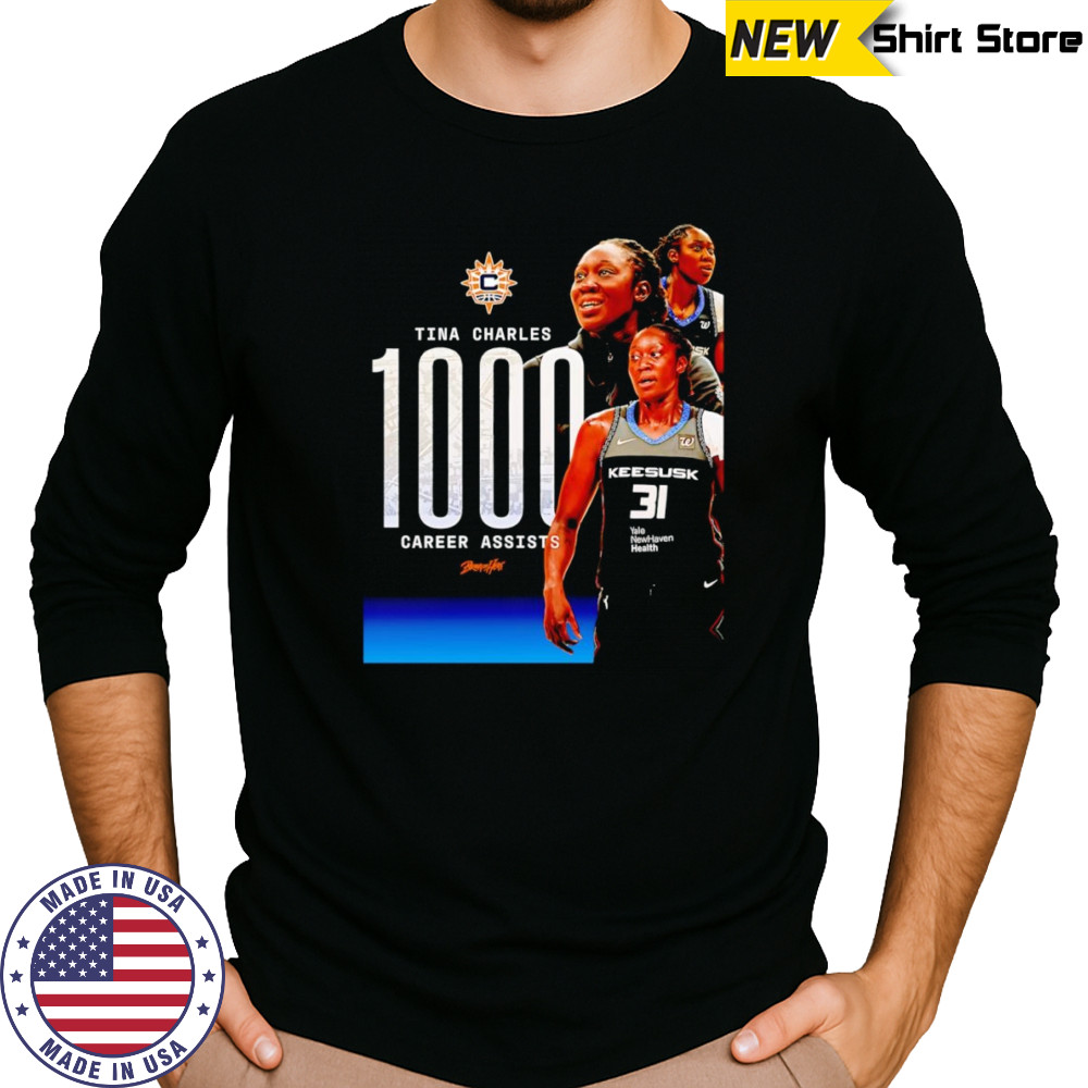 Tina Charles 1000 career assists shirt Long Sleeved