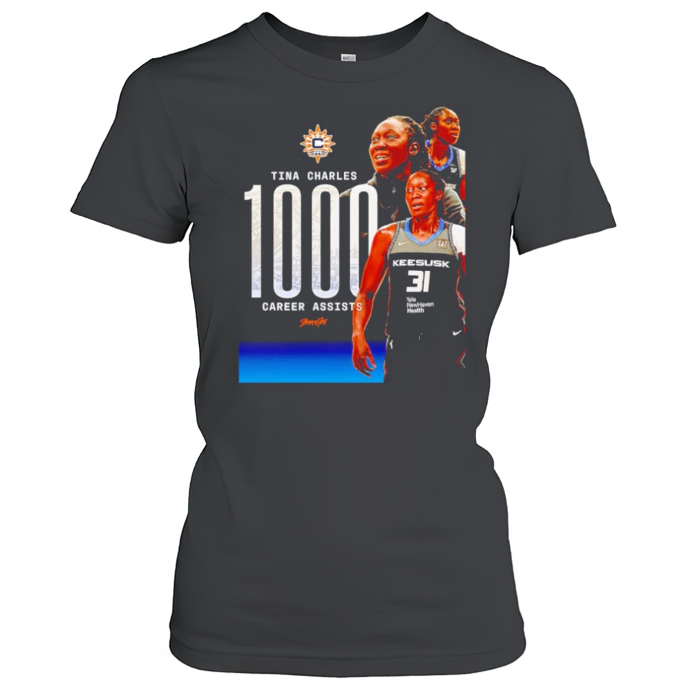 Tina Charles 1000 career assists shirt Women's T-shirt