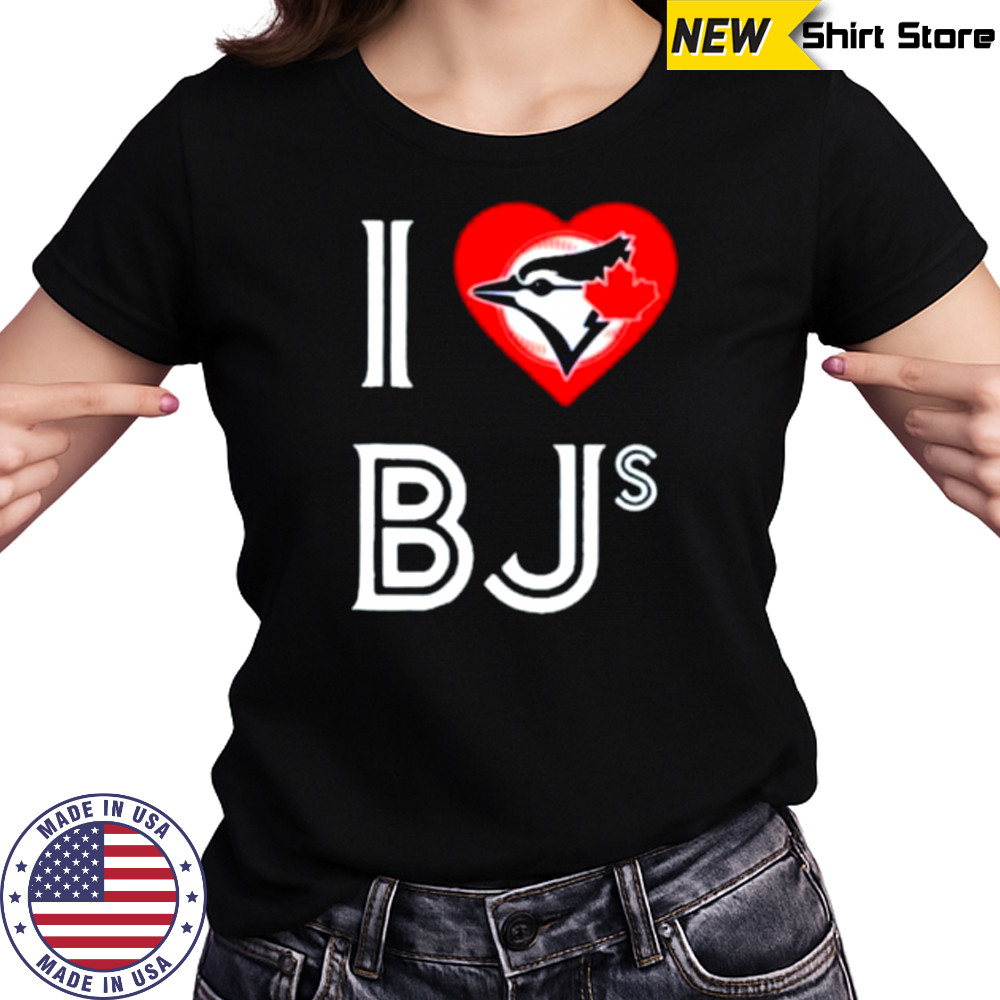 Toronto Blue Jays I Love Bjs Jays T shirts Women's T-shirt