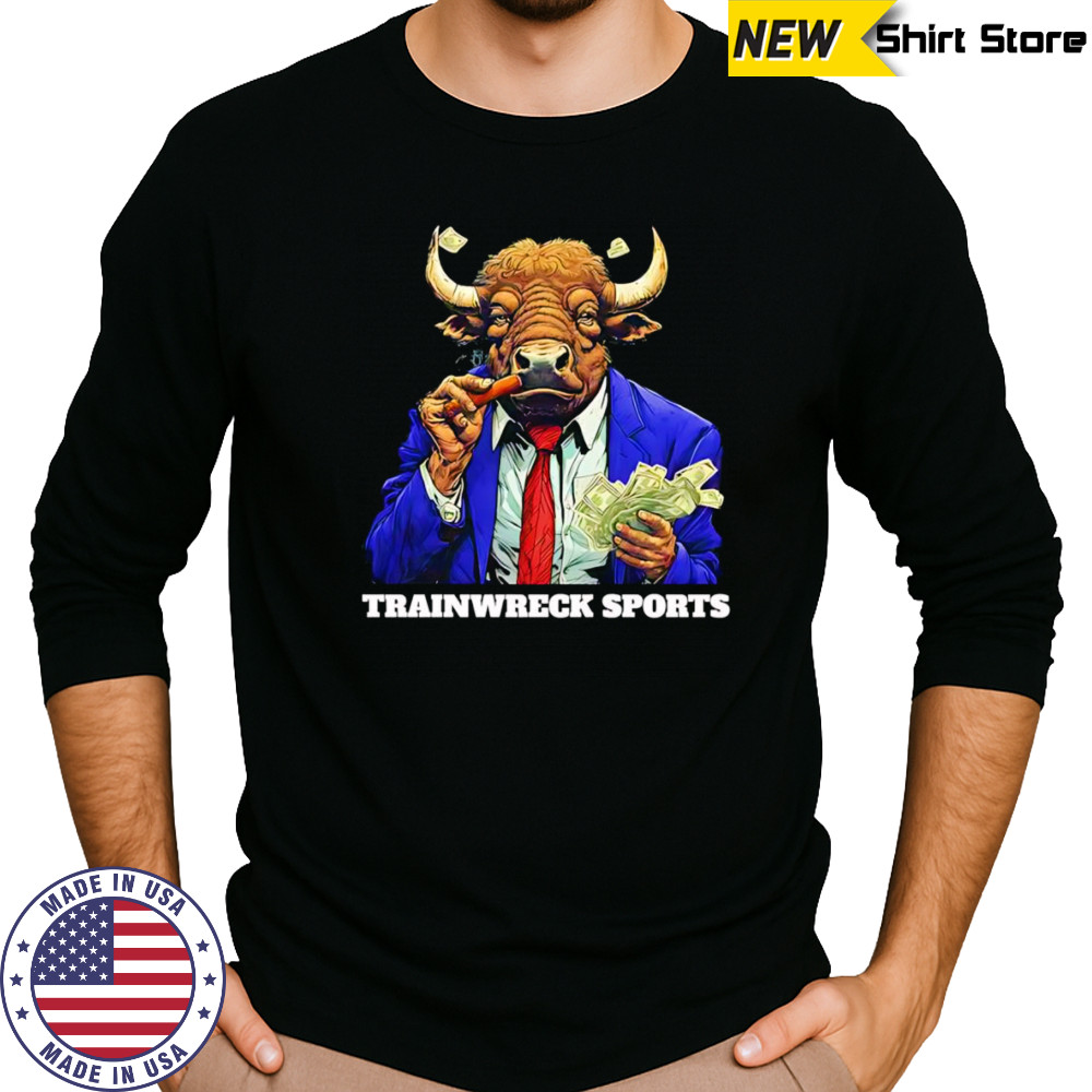 Trainwreck sports pay the bills shirt Long Sleeved