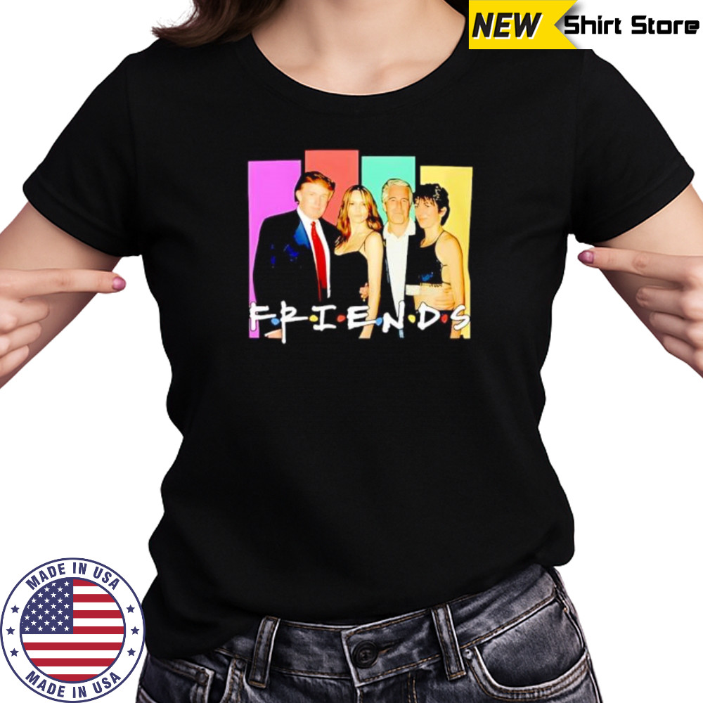 Trump and epstein friends parody shirt Women's T-shirt