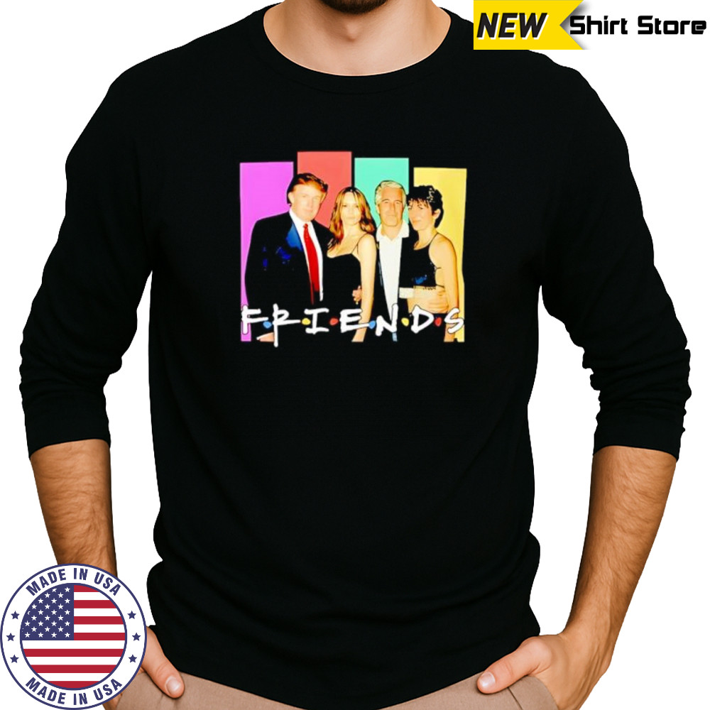 Trump and epstein friends parody shirt Long Sleeved