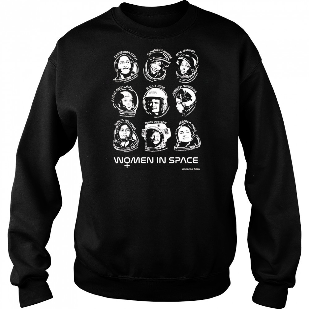 Women in Space shirt Hoodie