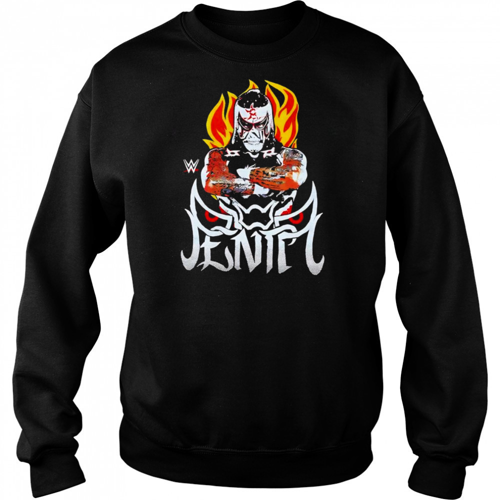 WWE Pénta flames shirt Hoodie