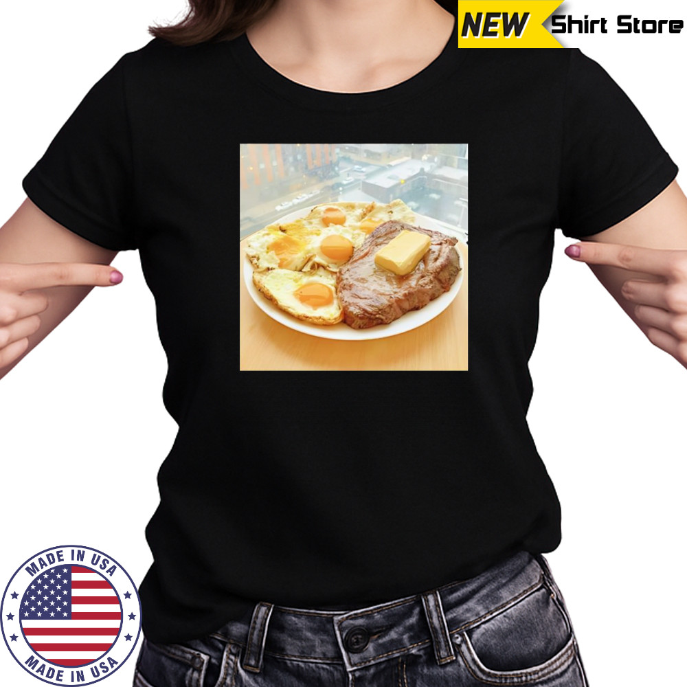 Zack Strength Steak Eggs and Butter shirt Women's T-shirt