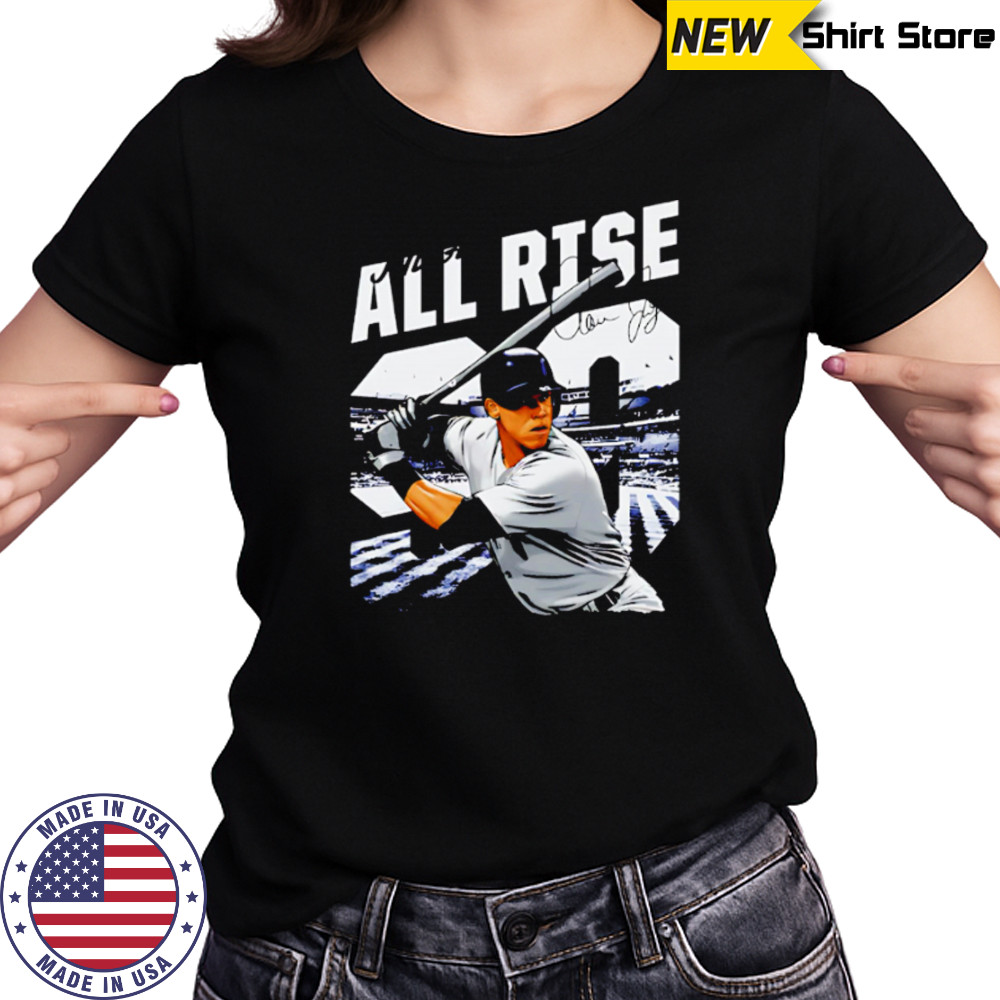 Aaron Judge Stadium All Rise signature shirt Women's T-shirt