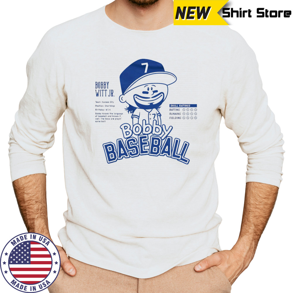 Bobby Witt Jr Bobby baseball shirt Long Sleeved