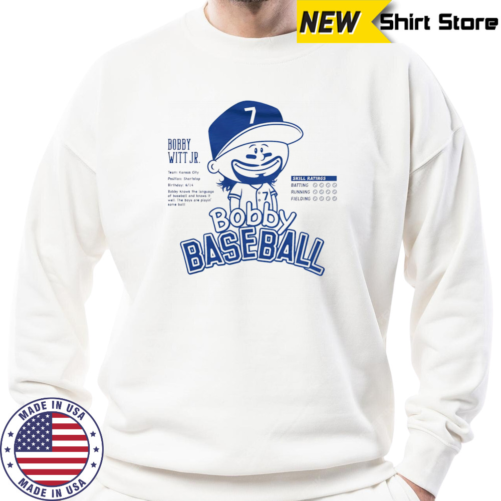 Bobby Witt Jr Bobby baseball shirt Hoodie