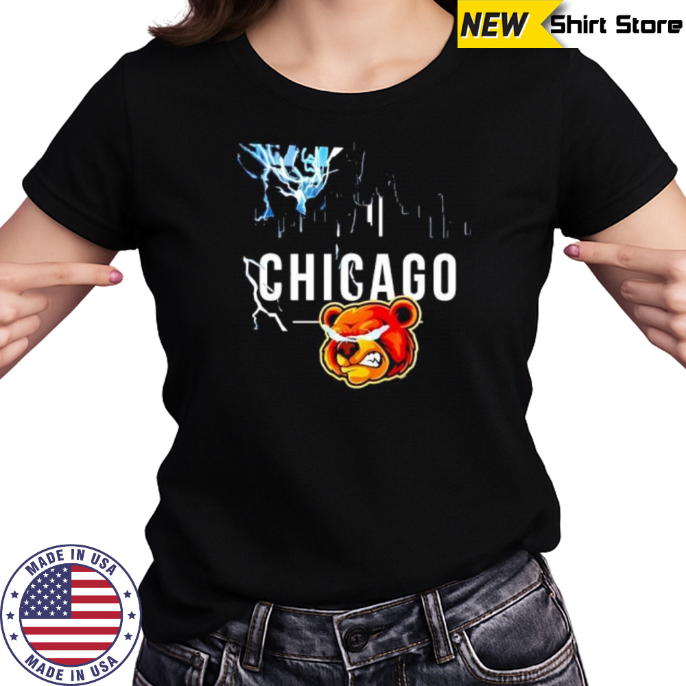 Chicago Bears Skyline town show shirt Women's T-shirt