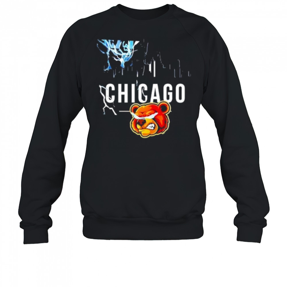 Chicago Bears Skyline town show shirt Sweatshirt