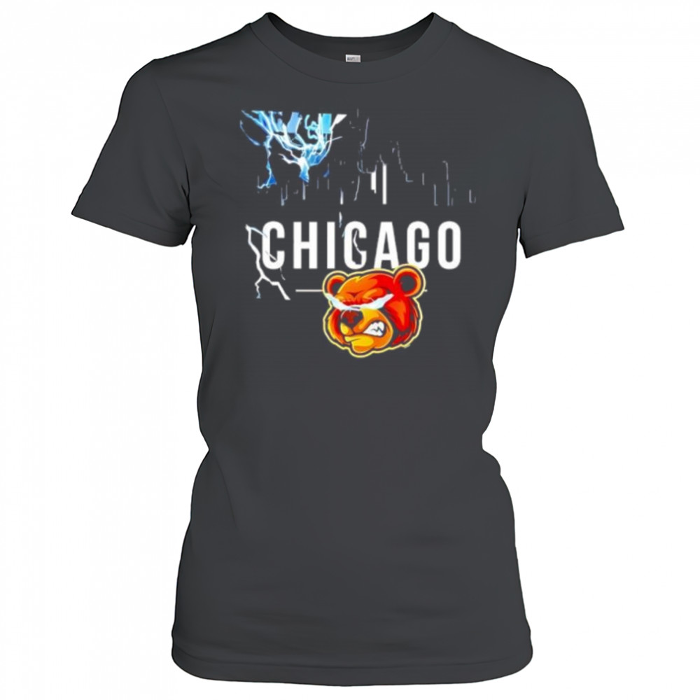 Chicago Bears Skyline town show shirt Women's T-shirt