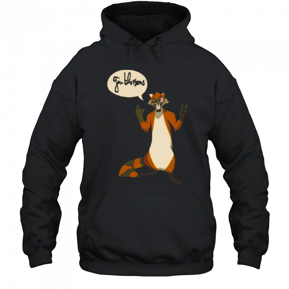 Gin Blossoms Raccoon Shirt Hoodie