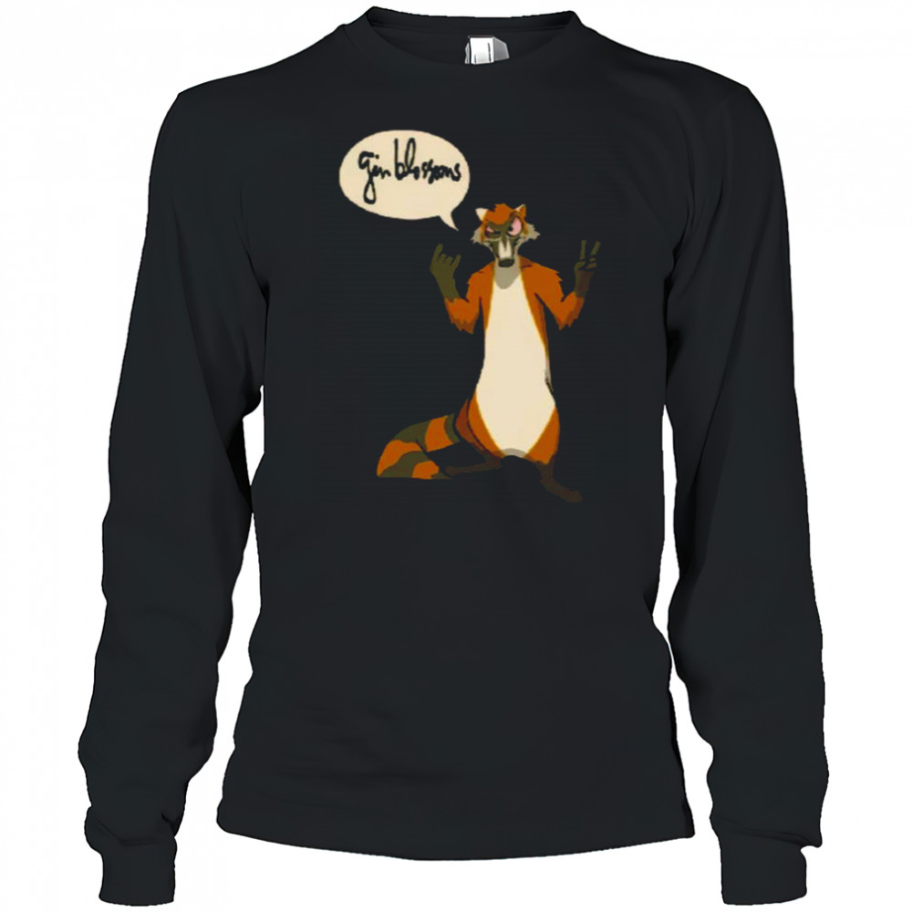 Gin Blossoms Raccoon Shirt Long Sleeved