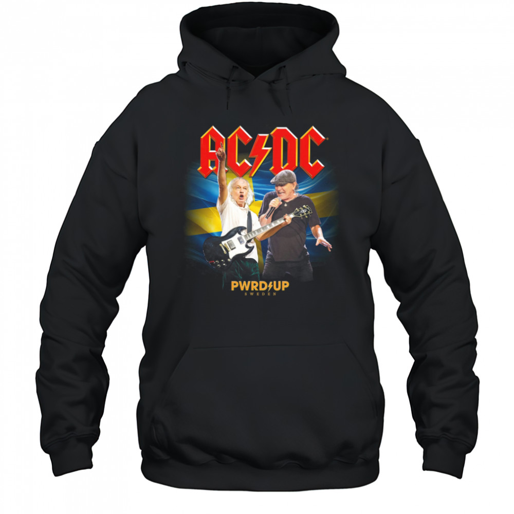 Gothenburg PWR UP Event Tour T Shirt Hoodie