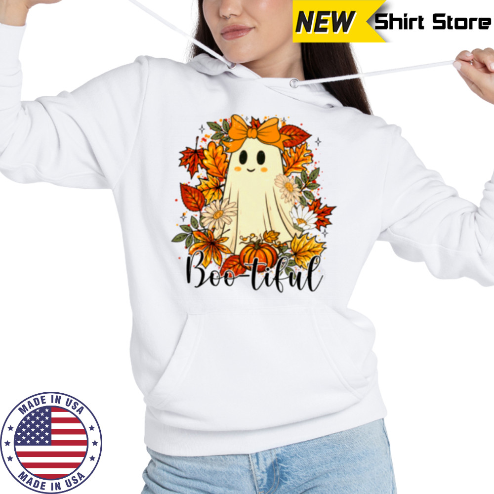 Halloween Ghost Coquette Bow Reading Read More Books Teacher Pullover Shirt Sweatshirt