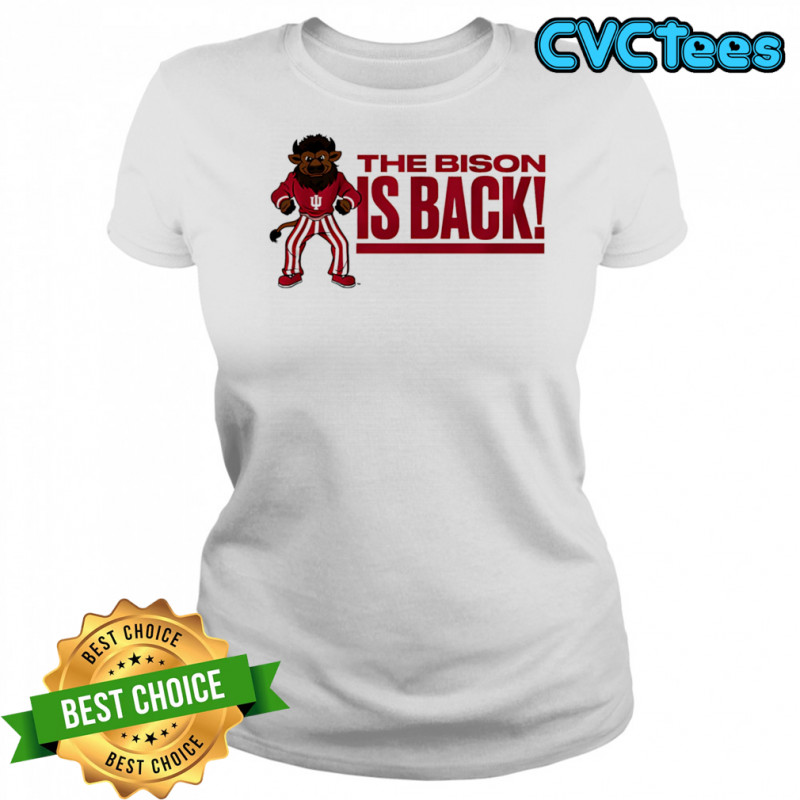 Hoosier The Bison is back shirt Women's T-shirt