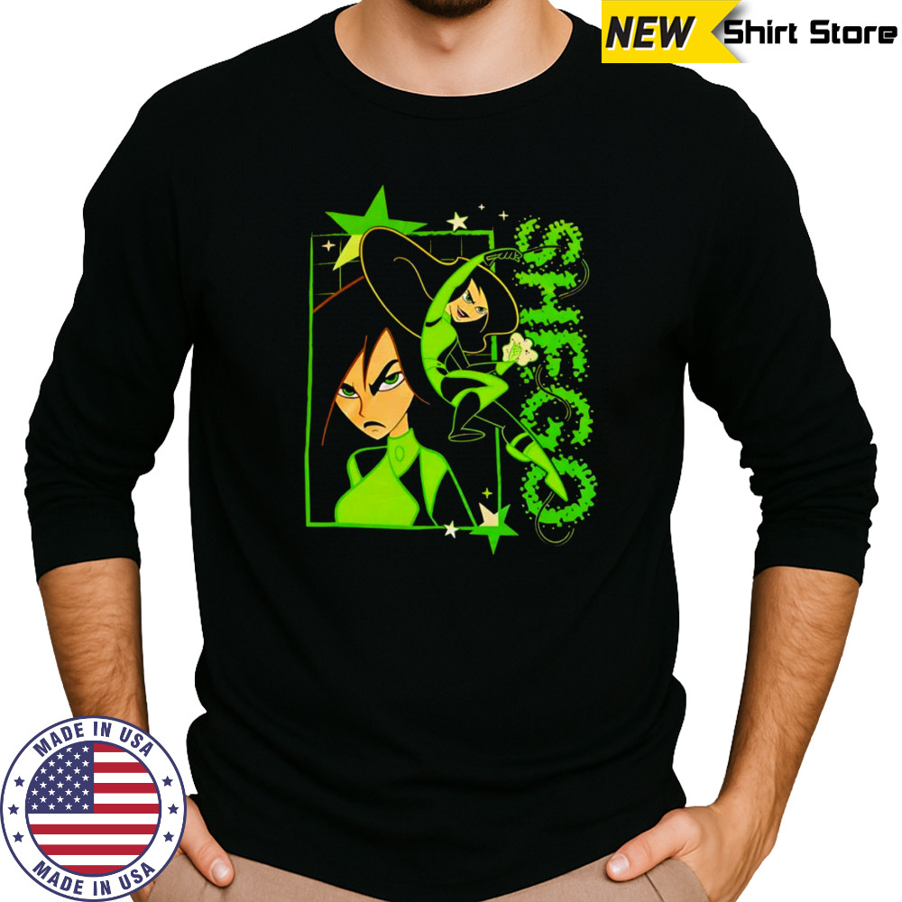 Kim Possible shego shirt Long Sleeved