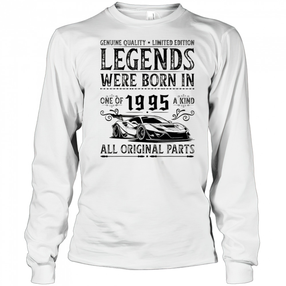 Legends were born in 1995 SimRacing Motorsport shirt Long Sleeved