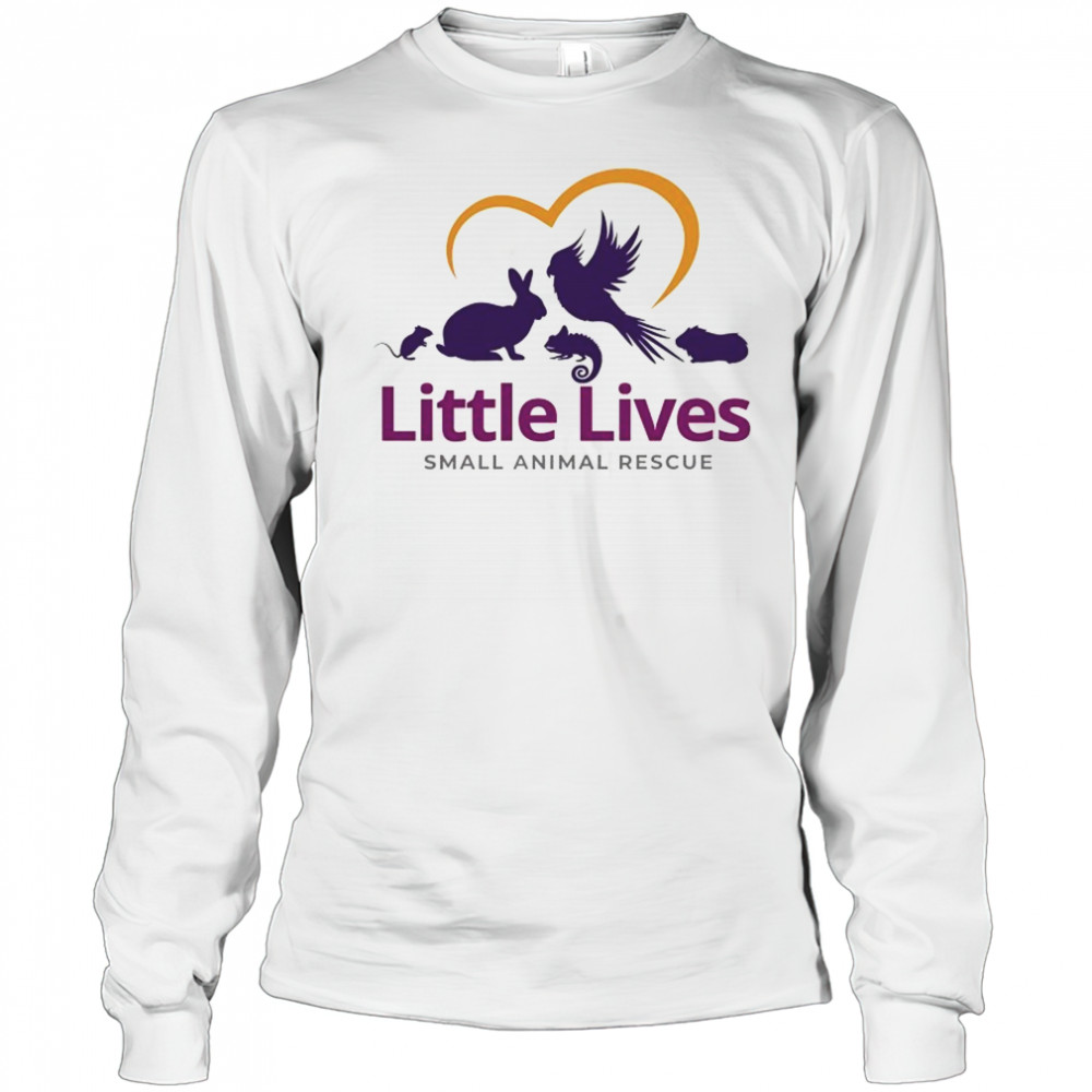 Little Lives small Animal rescue shirt Long Sleeved