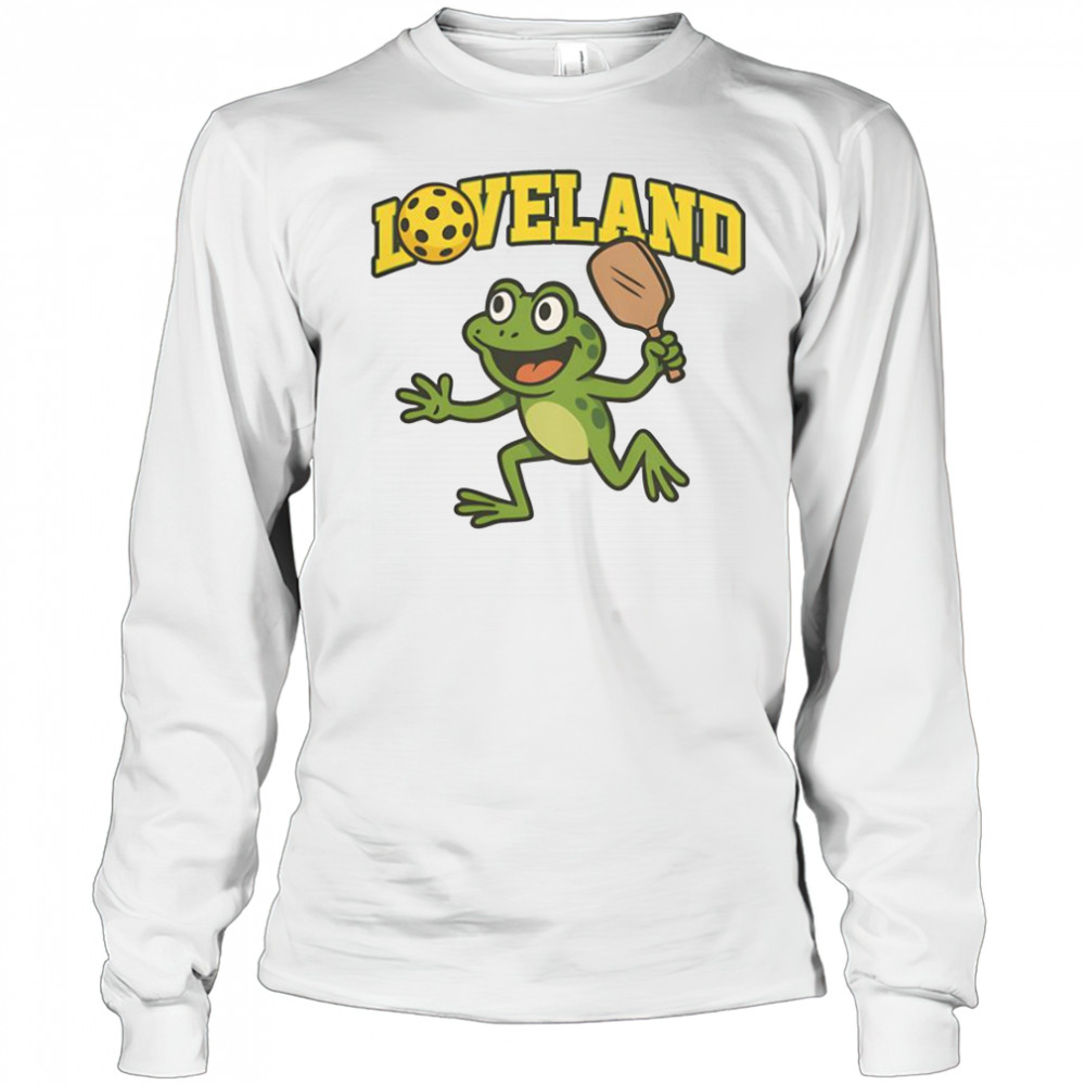 Loveland Frog Pickleball T-Shirt Long Sleeved