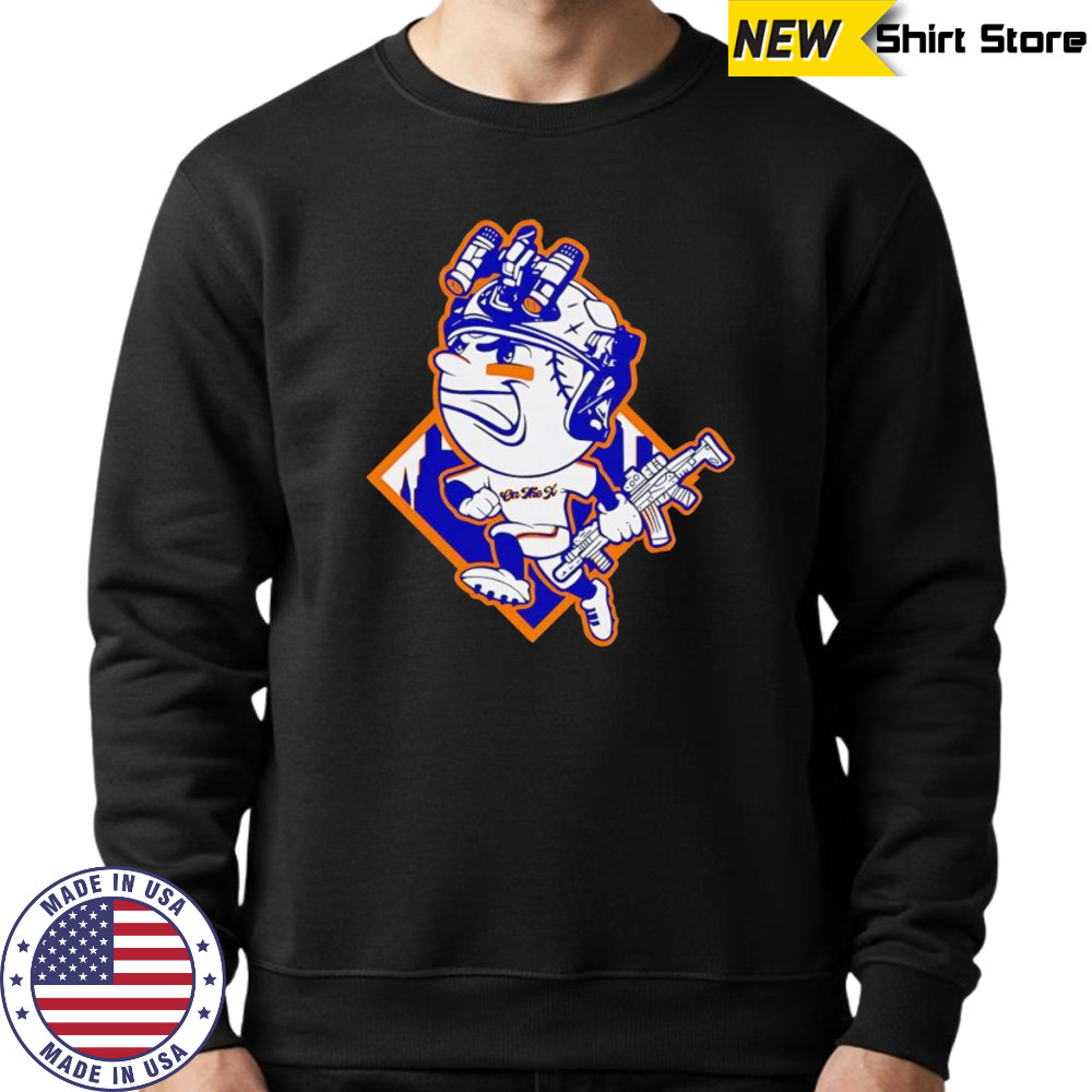 Mr Met on the X shirt Hoodie