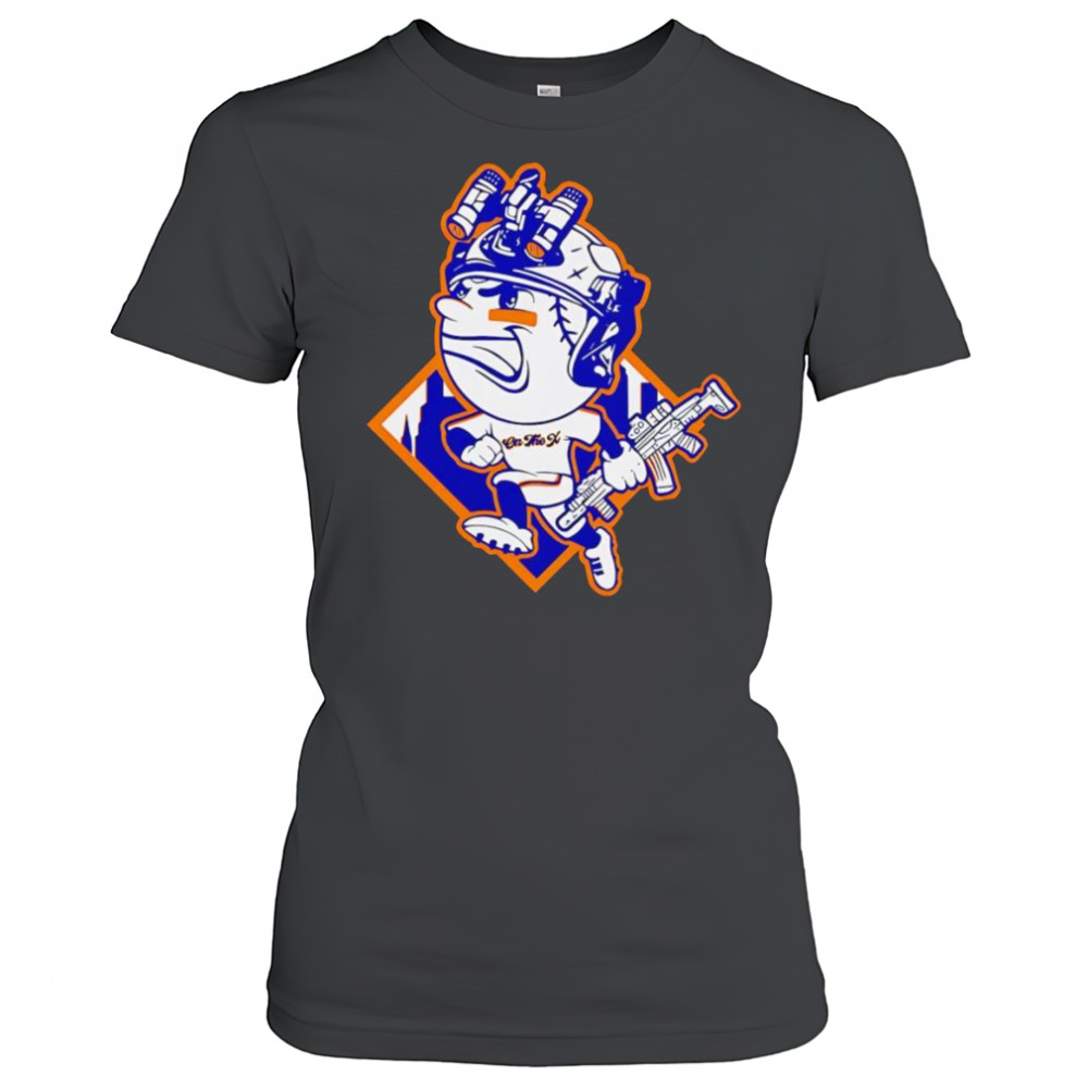 Mr Met on the X shirt Women's T-shirt