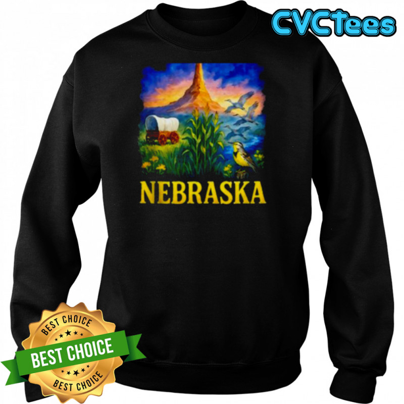 Nebraska State Heritage Resident Pride Meadowlark Chimney Shirt Sweatshirt