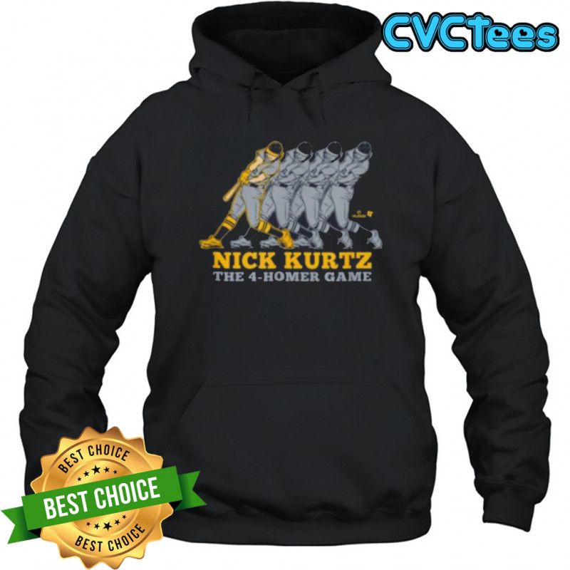 Nick Kurtz Four Home Run Game Oakland Baseball Shirt Hoodie
