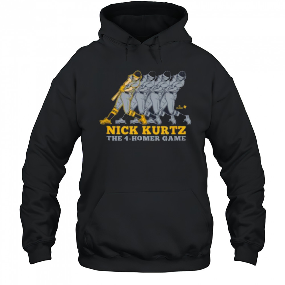 Nick Kurtz Four Home Run Game Oakland Baseball Shirt Hoodie