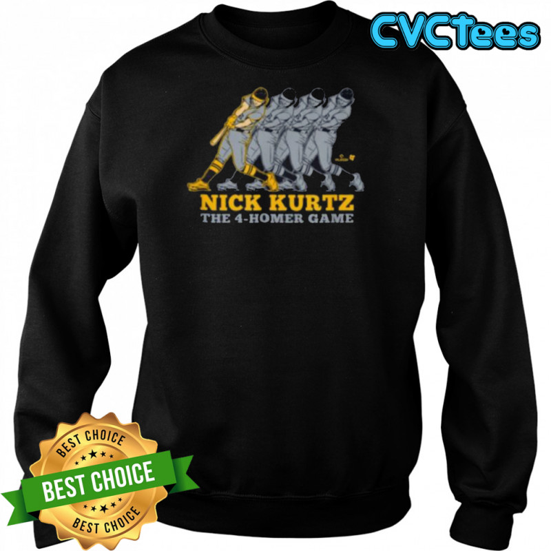 Nick Kurtz Four Home Run Game Oakland Baseball Shirt Sweatshirt