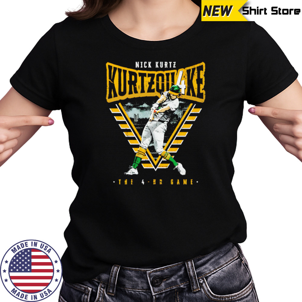 Nick Kurtz Sacramento 4 Homers game shirt Women's T-shirt