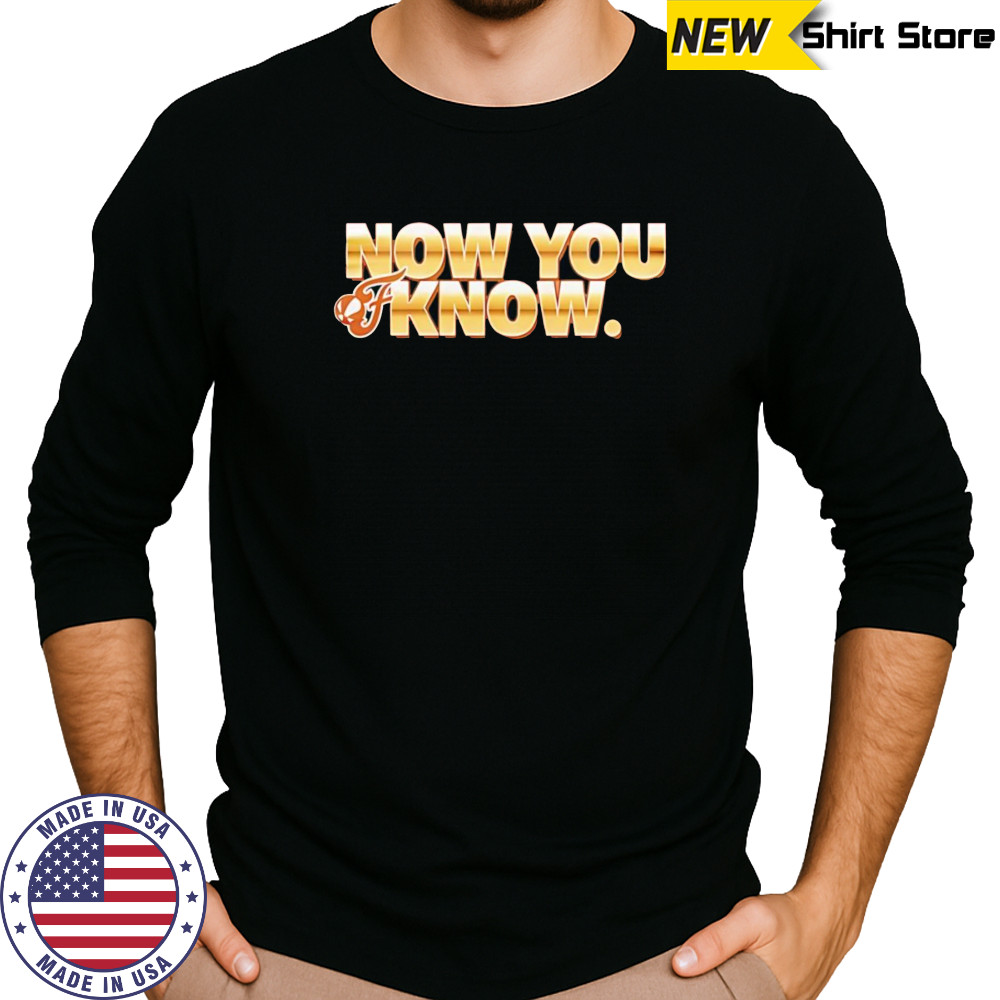 Now you know Indiana Fever shirt Long Sleeved