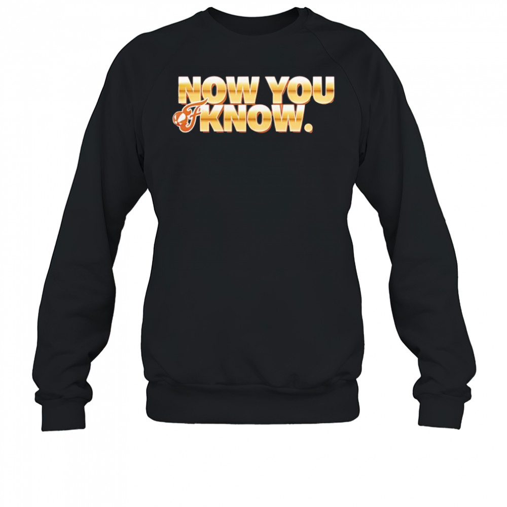 Now you know Indiana Fever shirt Sweatshirt