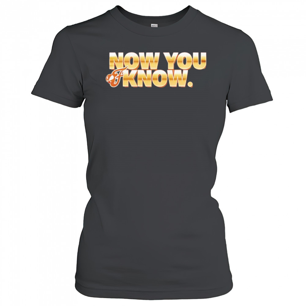 Now you know Indiana Fever shirt Women's T-shirt
