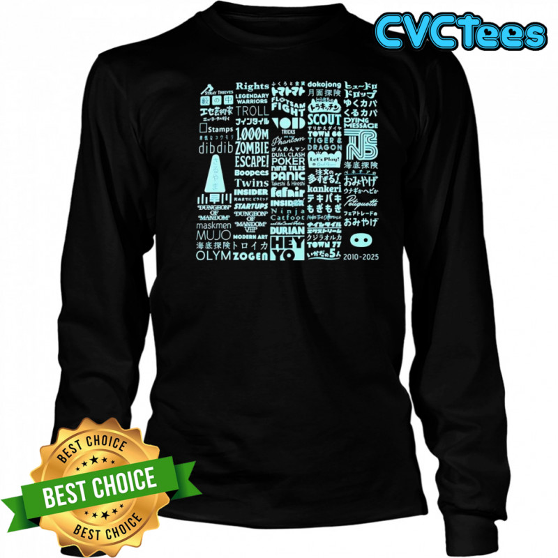 Oink Games 15th anniversary shirt Long Sleeved