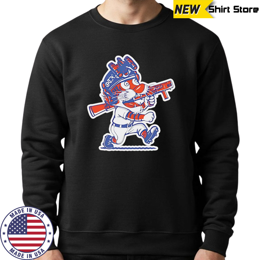 On the X Det Tigers Paws shirt Hoodie