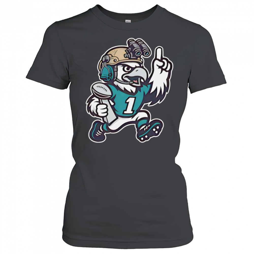 OTX Eagles football mascot shirt Women's T-shirt