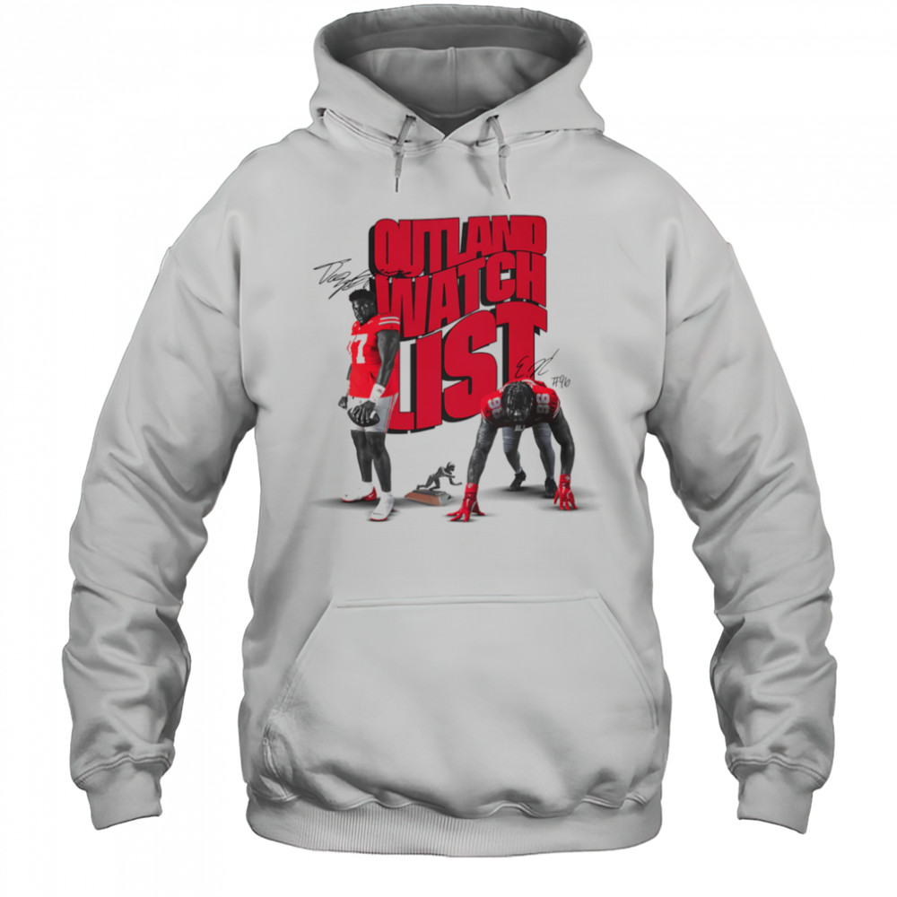 Outland watch list Houston Eddrick and Tegra Masta T Tshabola shirt Hoodie