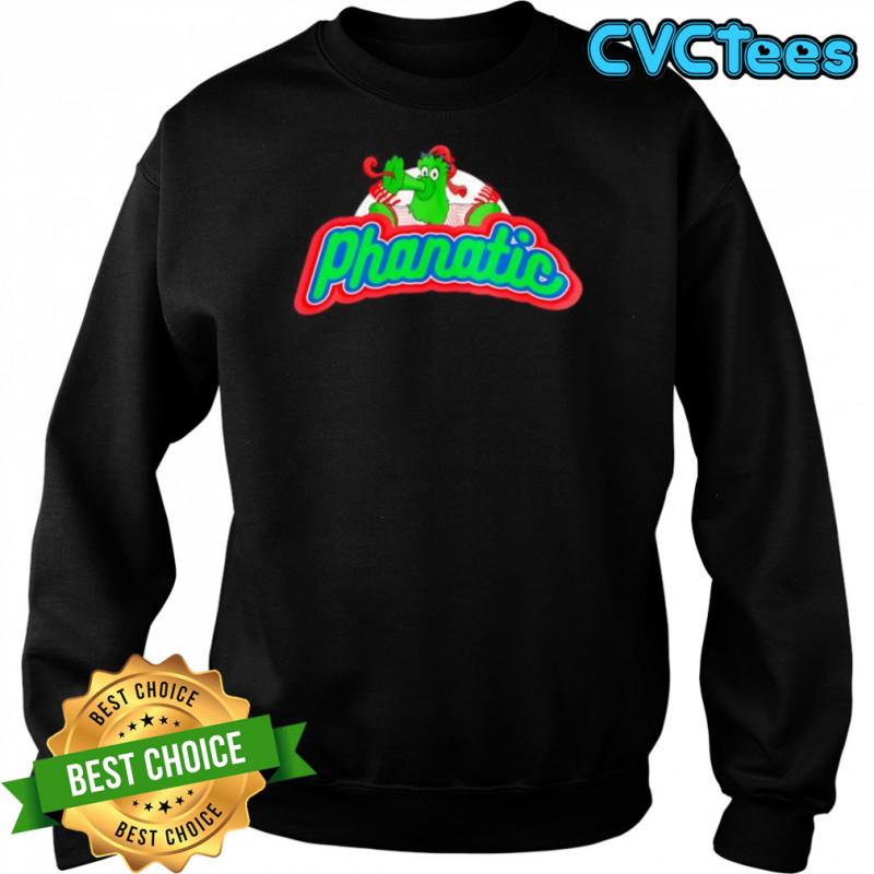 Philly Phanatic Baseball Mascot Design shirt Sweatshirt