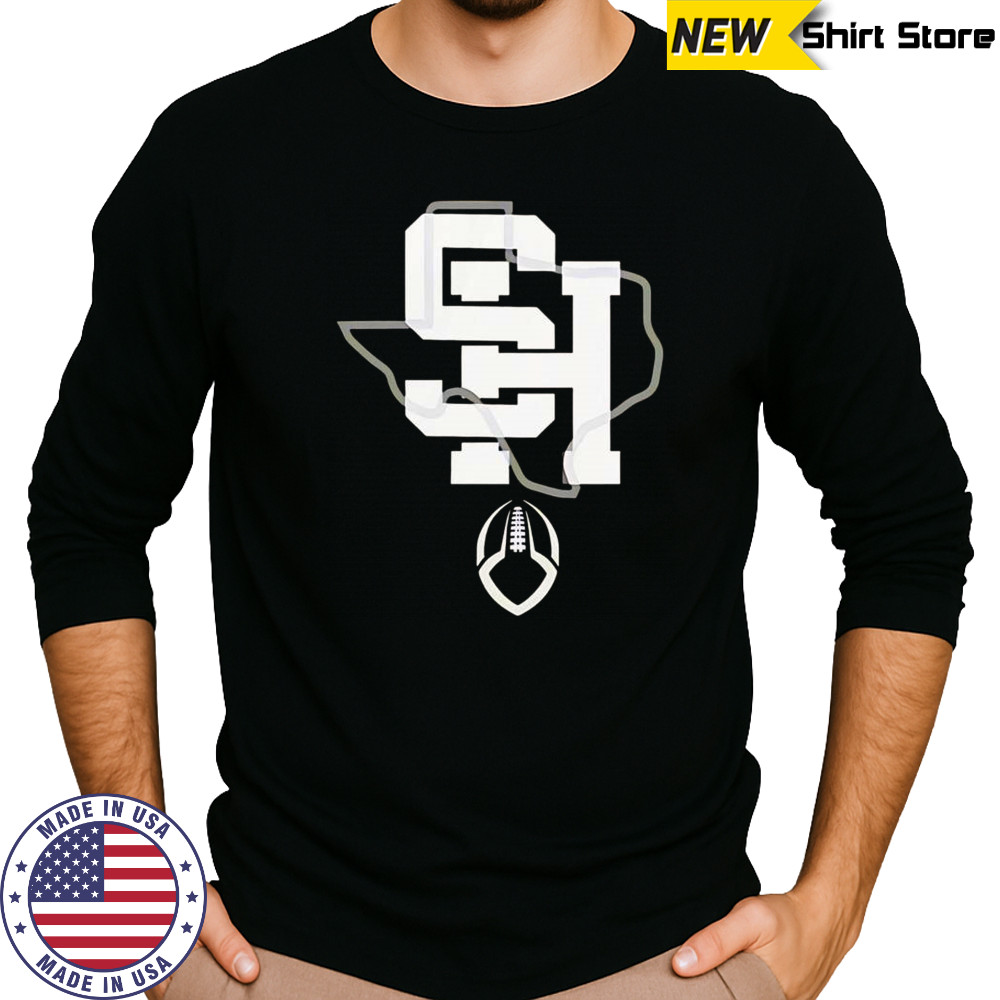 SH Texas Football T-Shirt Long Sleeved