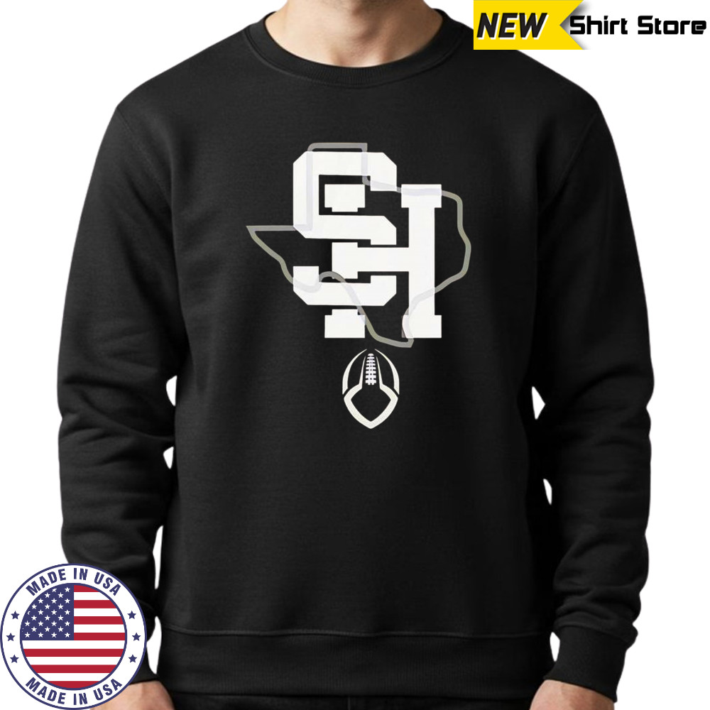 SH Texas Football T-Shirt Hoodie