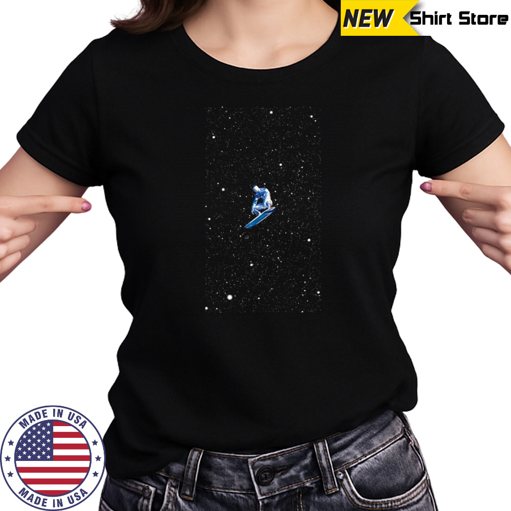 Silver Surfer in space shirt Women's T-shirt