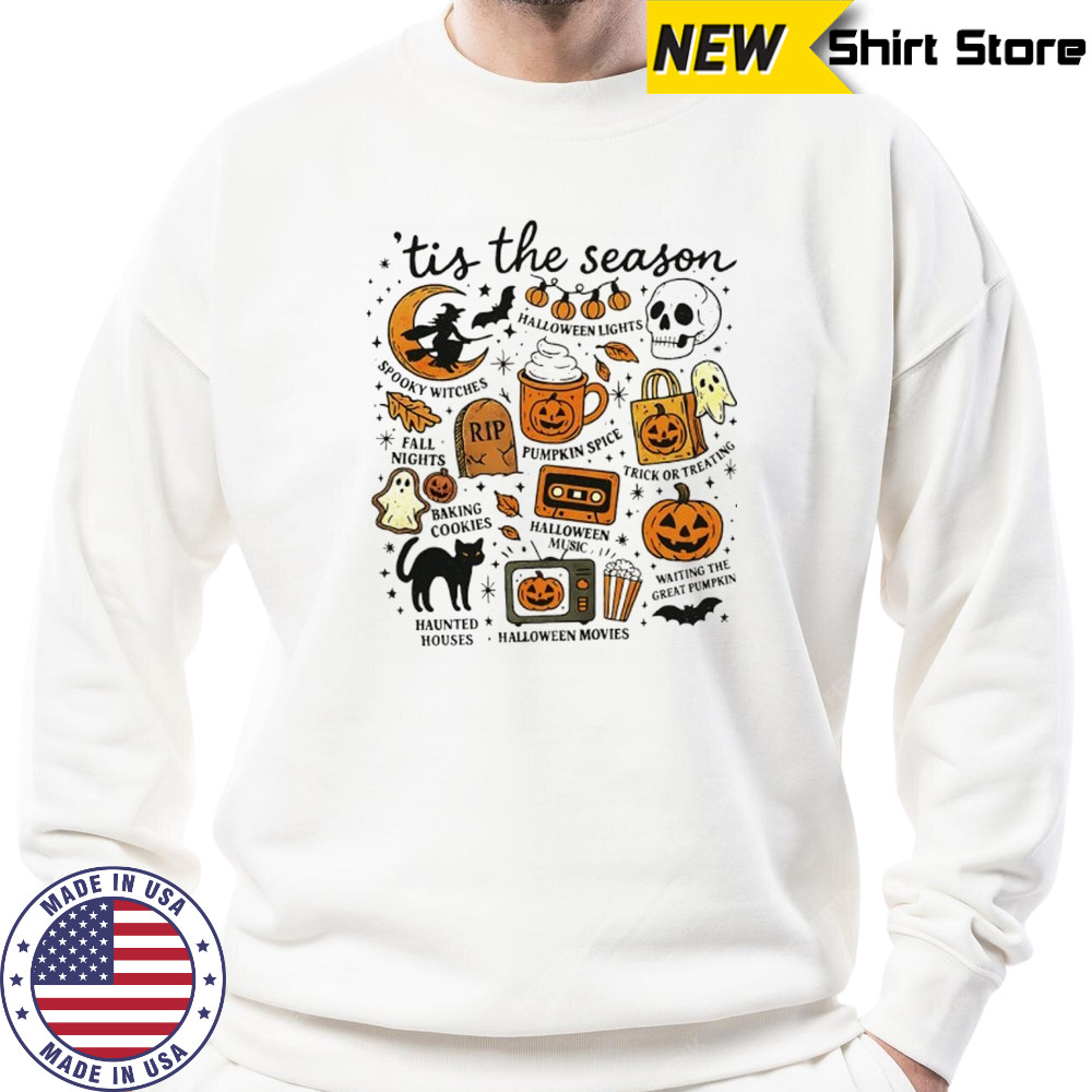 Spooky vibes ’tis the season Halloween shirt Hoodie