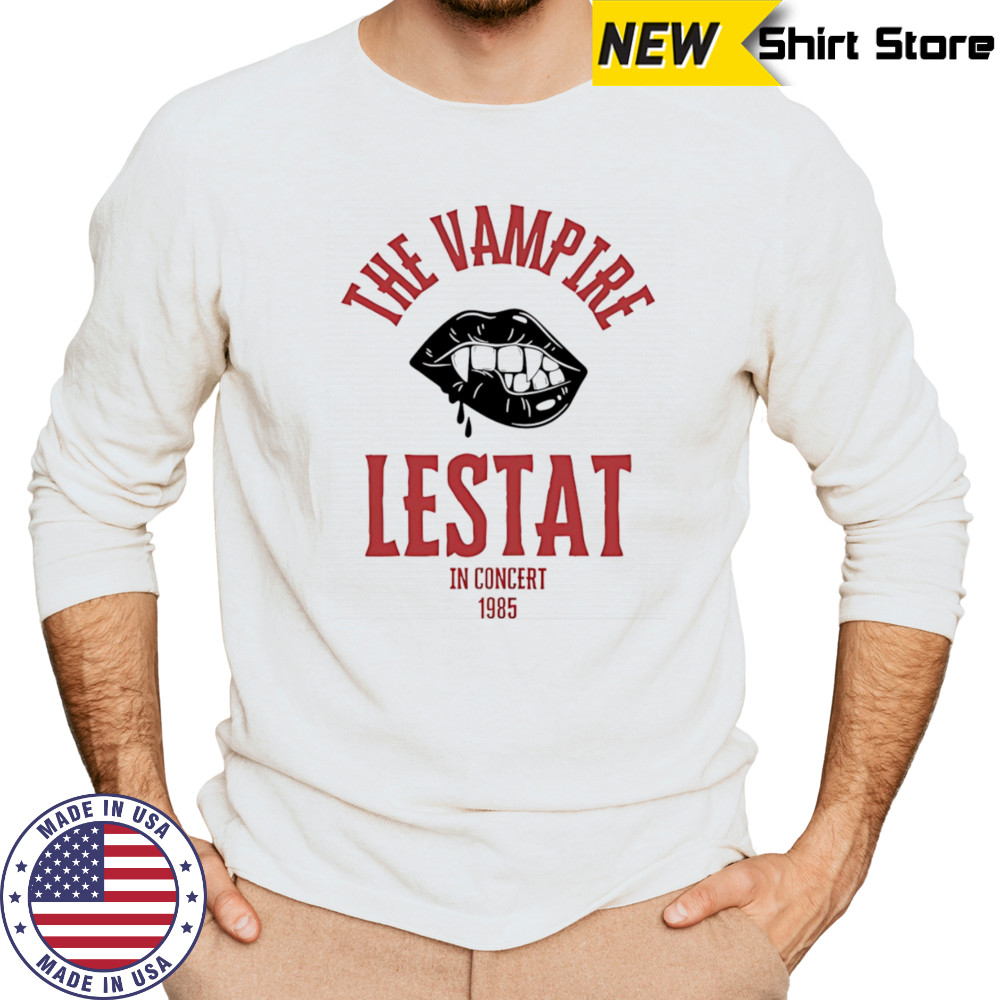 The Vampire Lestat In Concert 1985 shirt Long Sleeved