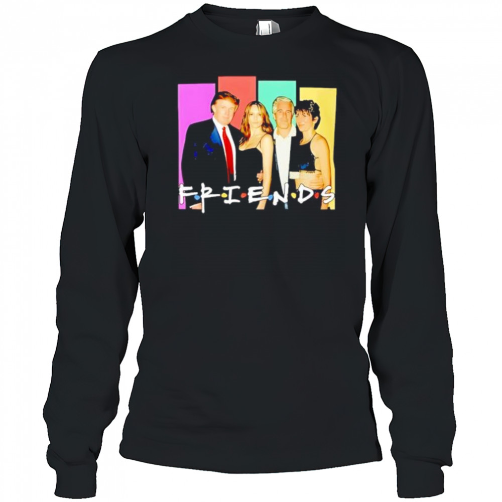 Trump and epstein friends parody shirt Long Sleeved