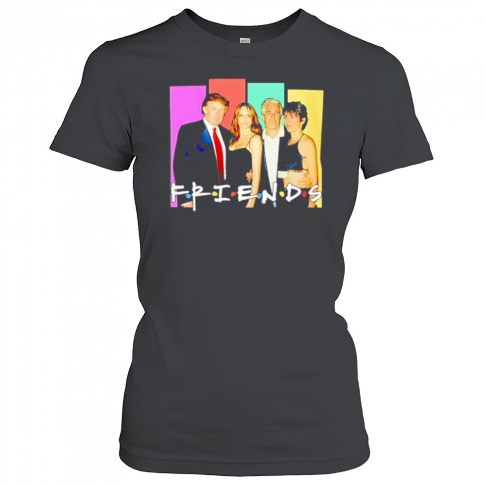 Trump and epstein friends parody shirt Women's T-shirt