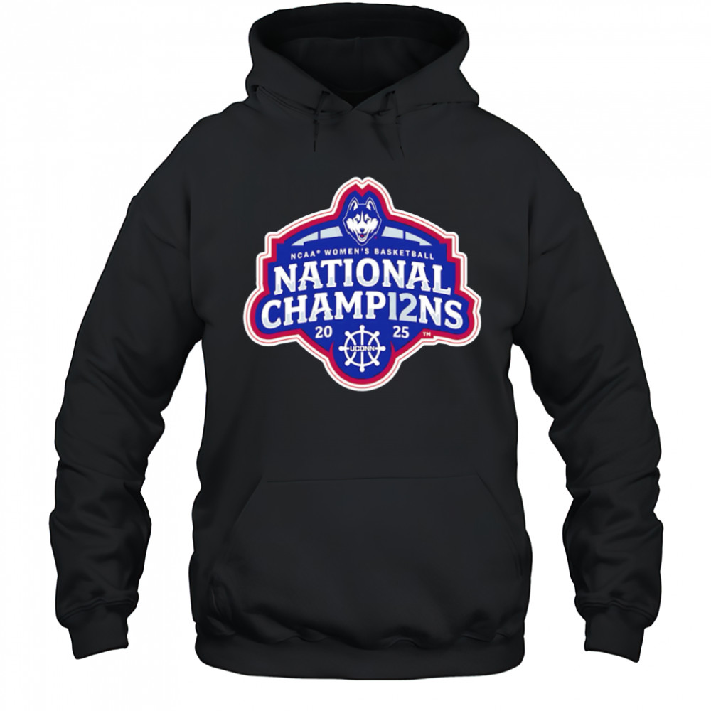 UConn Huskies NCAA Women’s Basketball National Champions 2025 shirt Hoodie