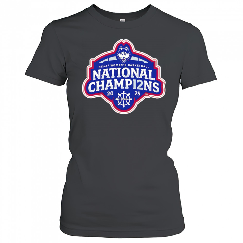 UConn Huskies NCAA Women’s Basketball National Champions 2025 shirt Women's T-shirt