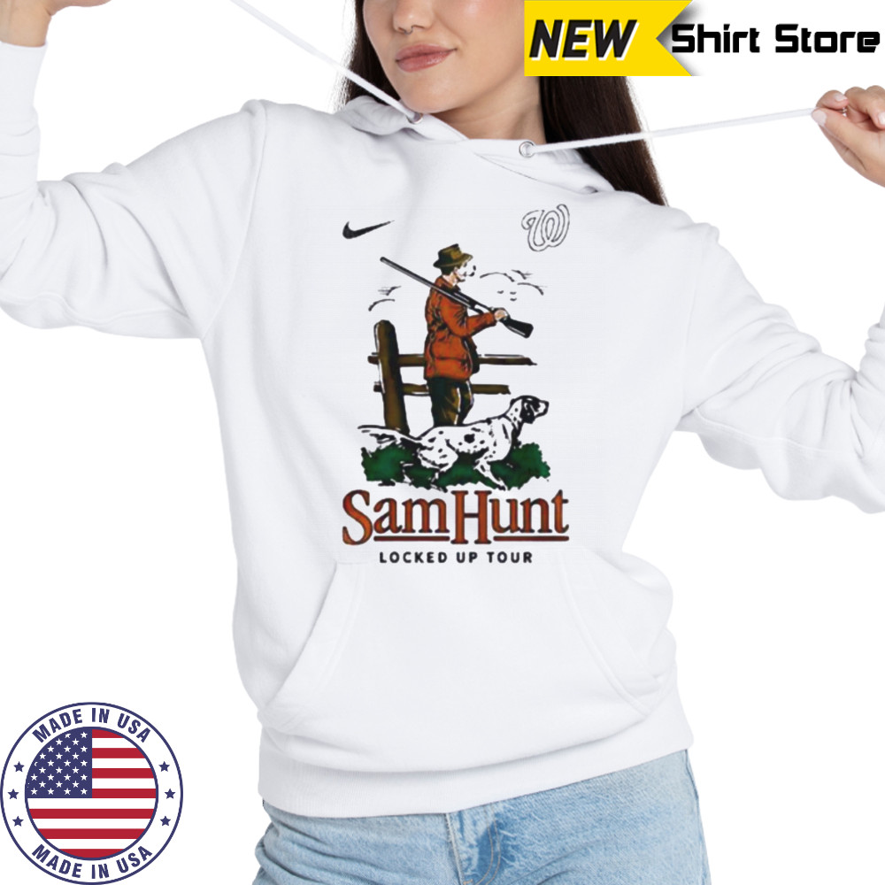 Washington Nationals x Sam Hunt summer tour locked up tour shirt Sweatshirt